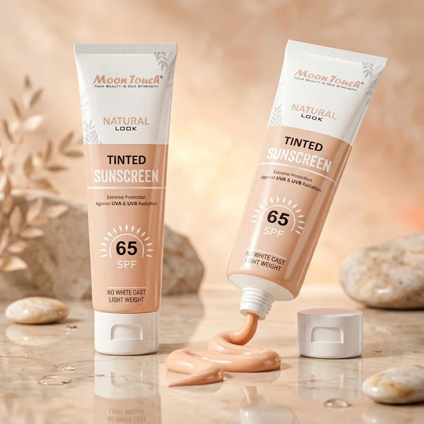 Natural Look Tinted Sunscreen 50ml Tube