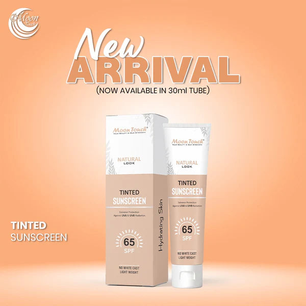 Natural Look Tinted Sunscreen 50ml Tube